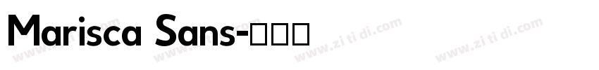 Marisca Sans字体转换